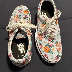 Floral Vans